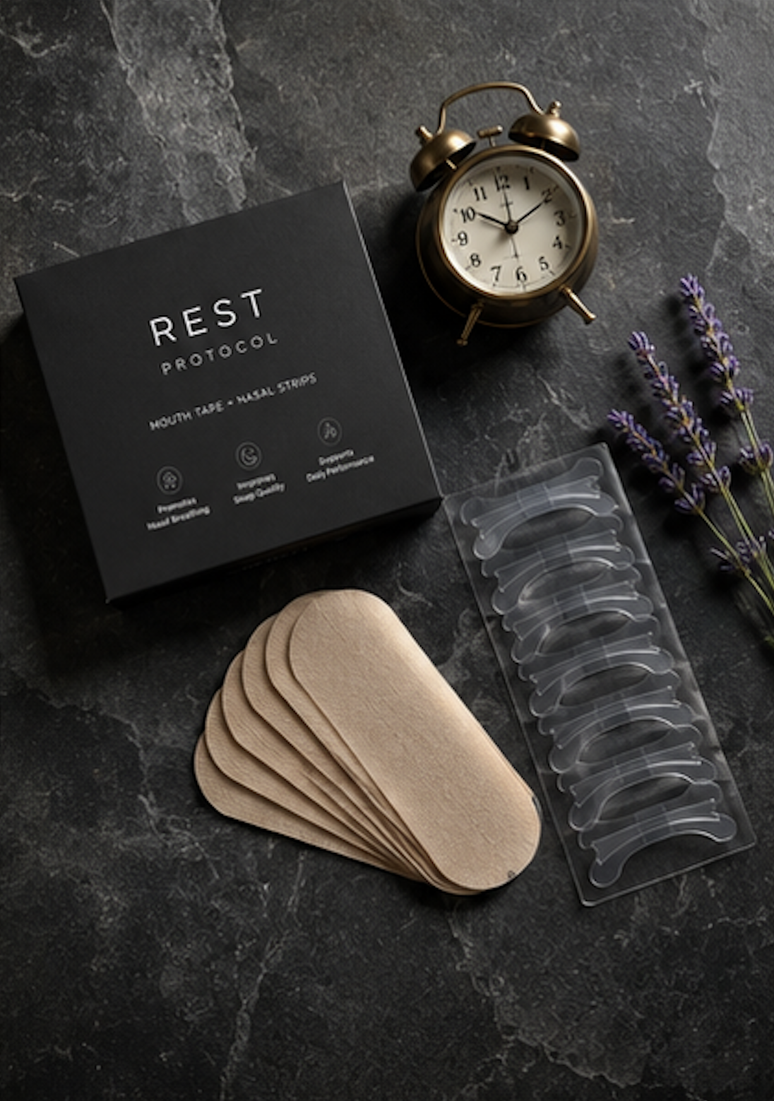 REST product flat lay