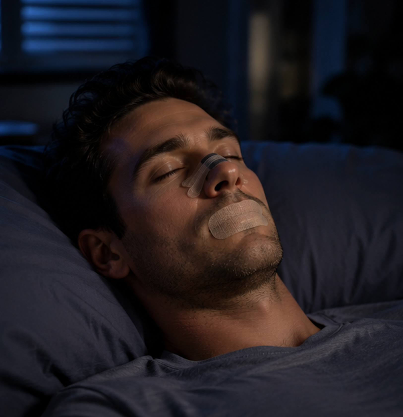 Peaceful sleep scene
